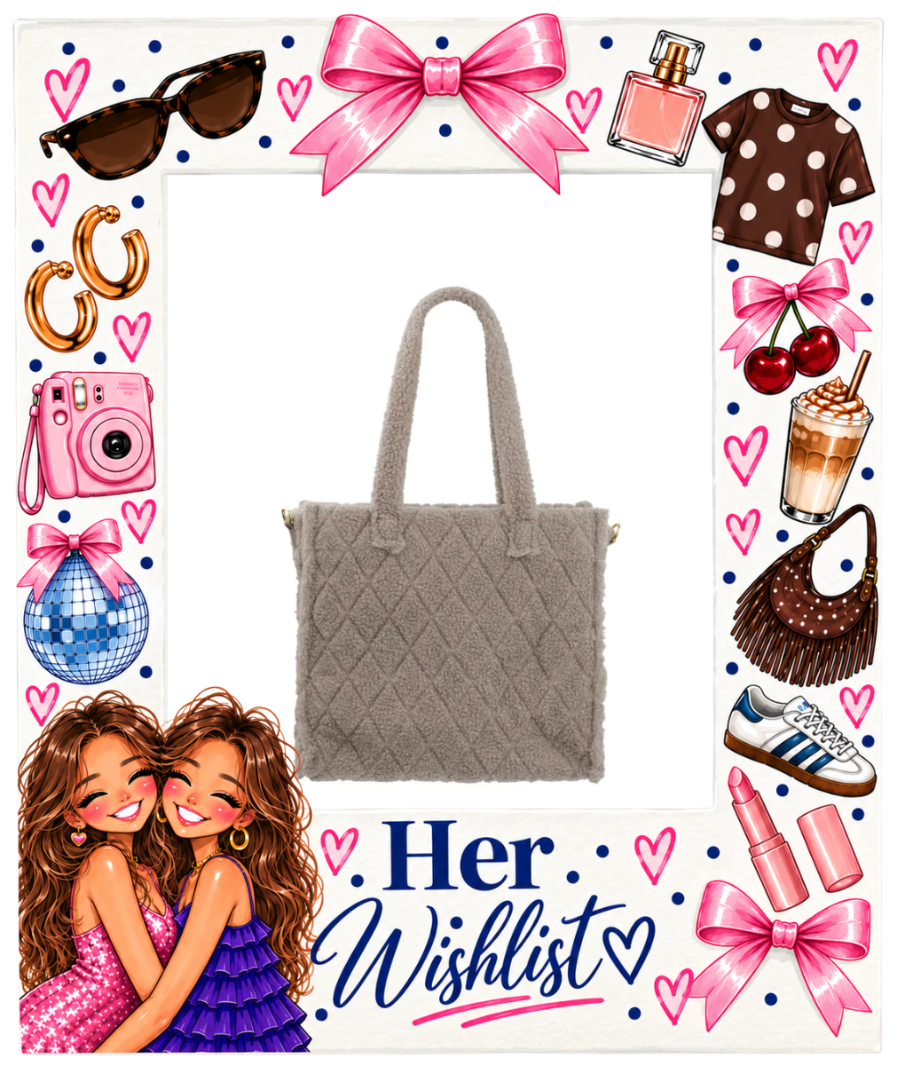 Fuzzy Tote bruin